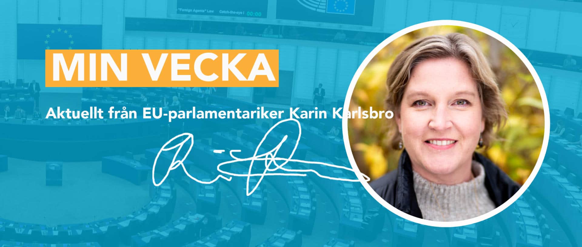 Min vecka – aktuellt från Europaparlamentet